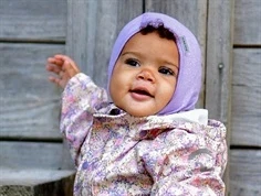 Mikk-line balaclava lavender aura glitter viskose